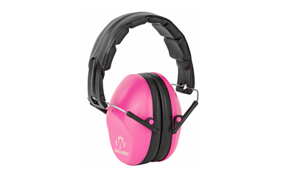 WALKER'S PRO FLDING MUFF PNK - Centurion Armament Co Walkers Passive pink/black earmuff, view 2