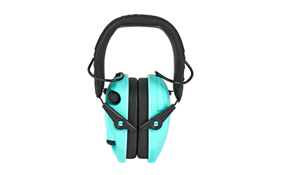 Walkers Razor black/teal electronic ear muffs