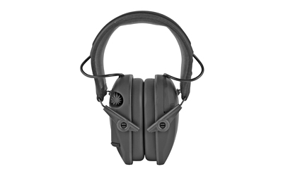 Walkers Razor black w/distressed punisher flag electronic earmuff
