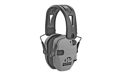 Walkers Razor battleship gray electronic earmuff
