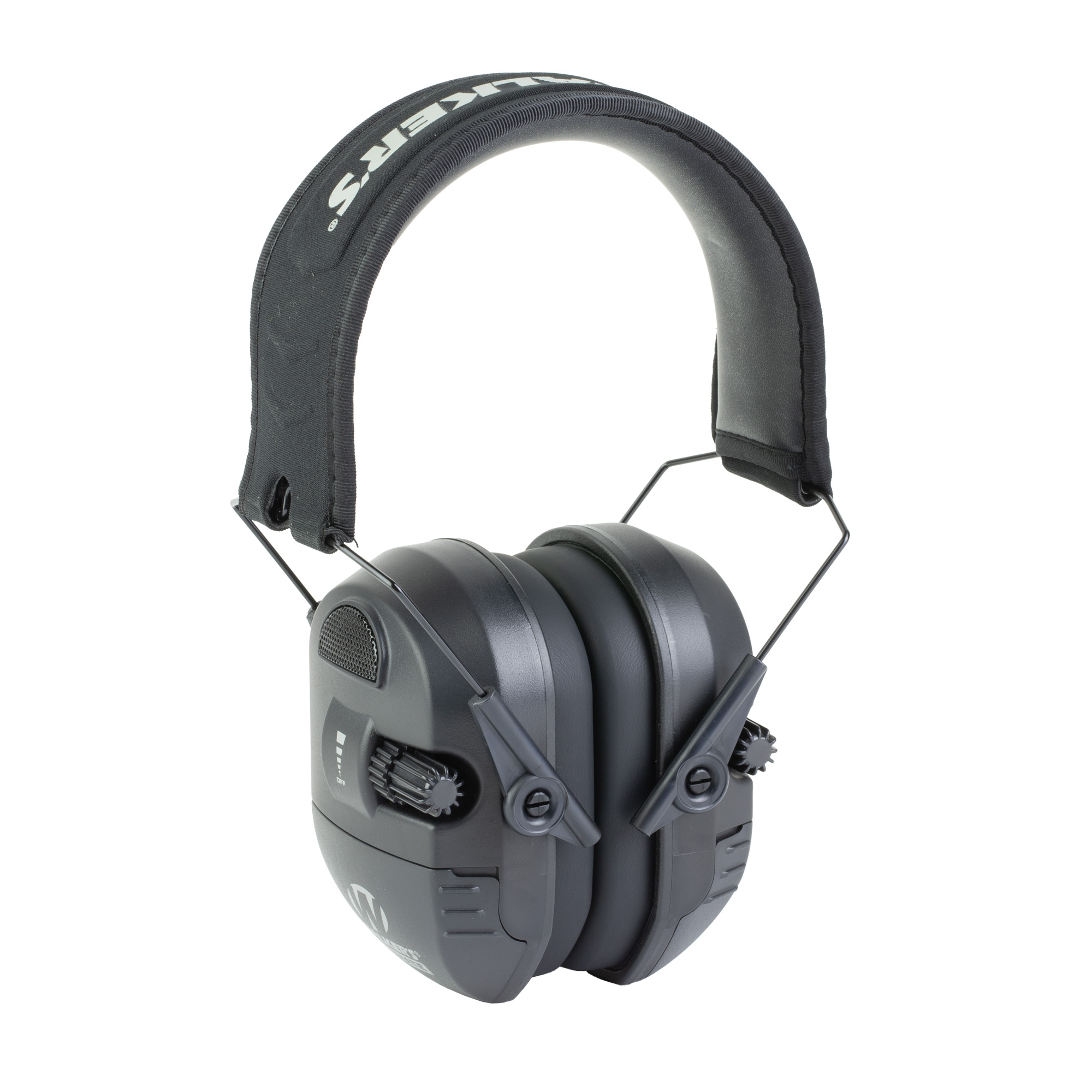 WALKER'S POWER MUFF BLACK - Centurion Armament Co Walkers Ultimate Power Muff black electronic earmuff, view 2