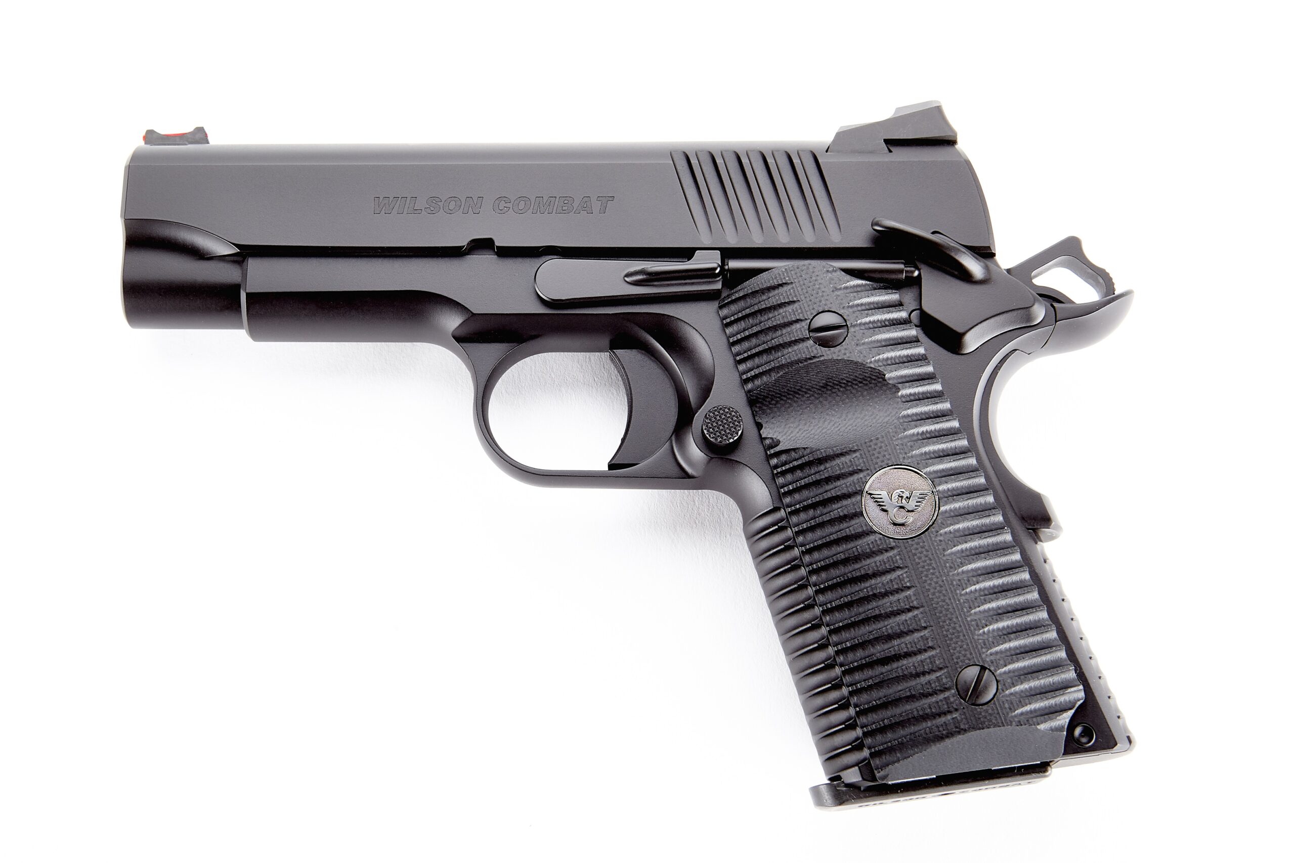 acpcp45b839.jpg - Centurion Armament Co Wilson Combat ACP 9mm semi-auto pistol with 4-inch barrel and Black Armor-Tuff finish