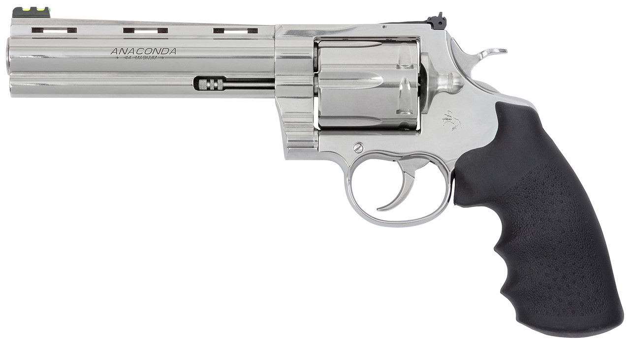 Colt Anaconda Target Revolver, 6-Inch Stainless - Centurion Armament Co Colt Anaconda Target revolver with 6-inch stainless steel barrel
