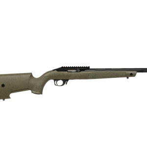 Bergara BXR .22 LR Semi-Auto Rifle, 16.5-Inch Threaded Barrel - Centurion Armament Co Bergara BXR .22 LR semi-automatic rifle with 16.5-inch threaded barrel and green synthetic stock