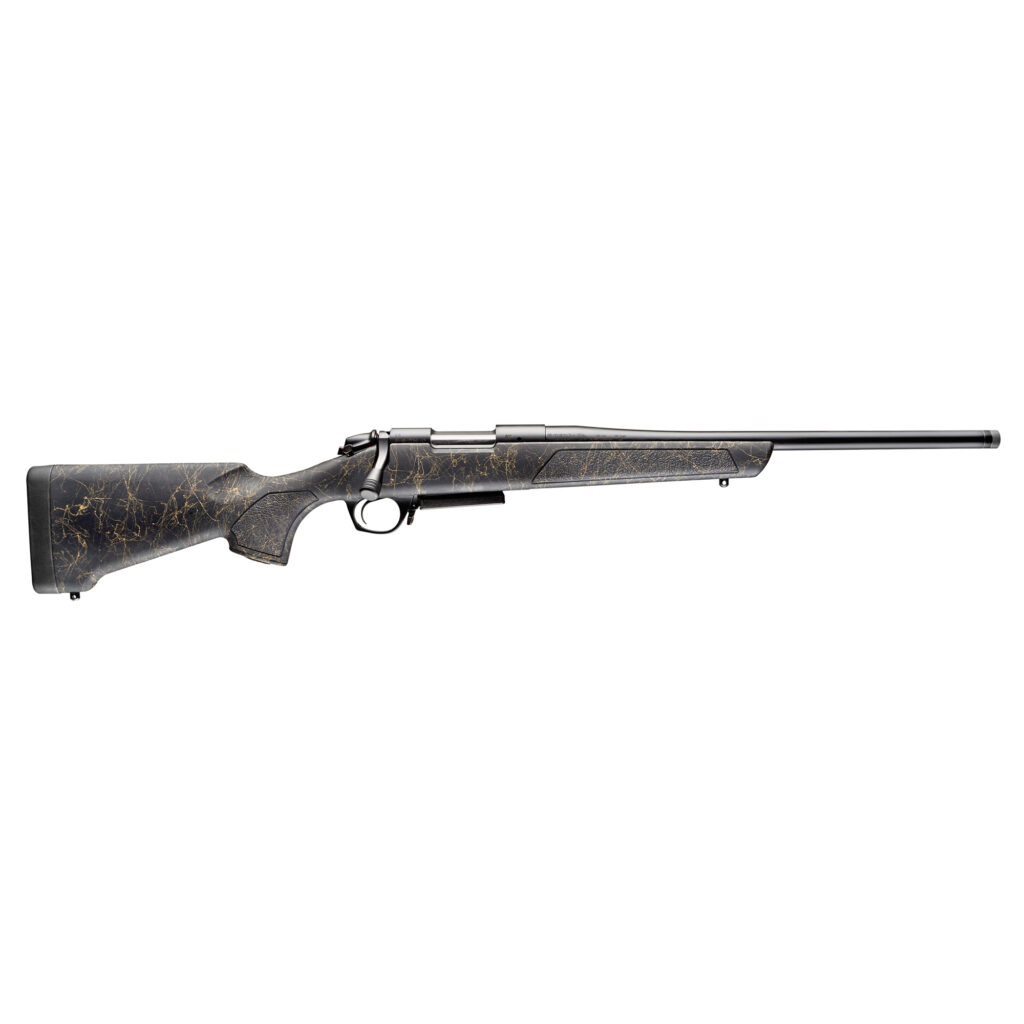Bergara B-14 Stoke Compact .350 Legend bolt-action rifle with black synthetic stock