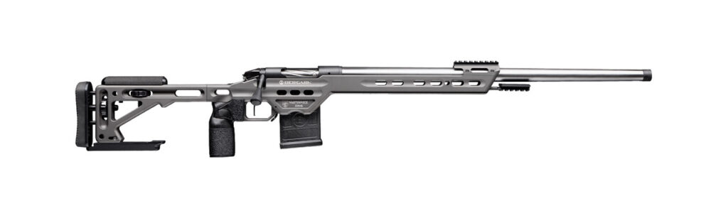 Bergara Premier Competition rifle with 26-inch threaded barrel and MPA BA chassis