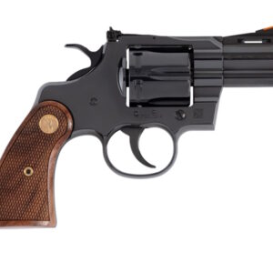 Colt Python .357 Magnum 2.5-Inch Blued Revolver - Centurion Armament Co Colt Python .357 Magnum revolver with 2.5-inch blued barrel and wood grips