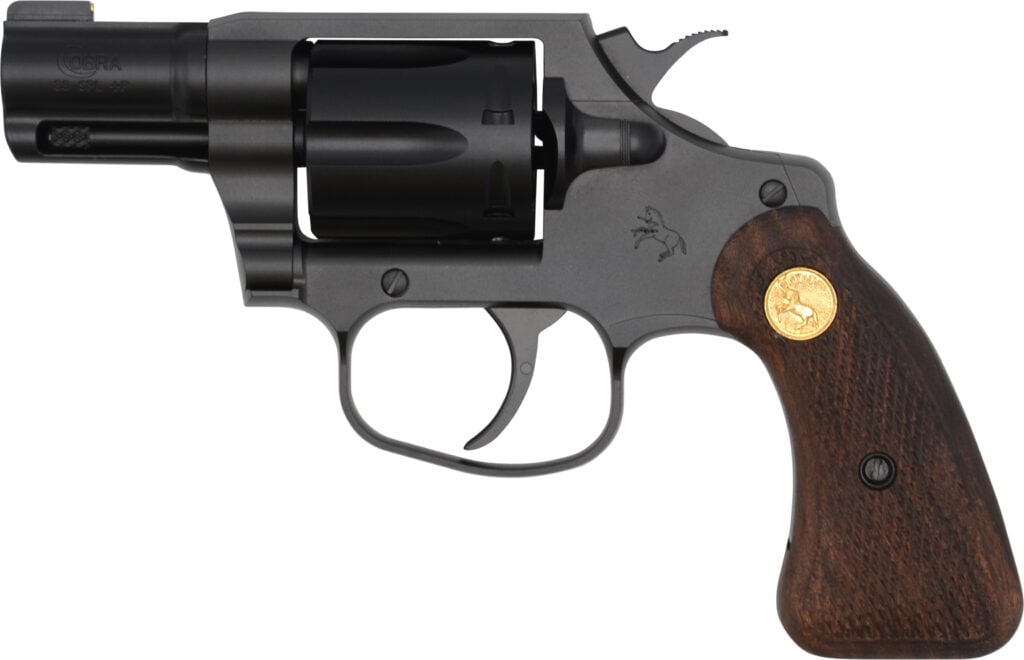 Colt Night Cobra Special revolver with black finish and brass bead front sight