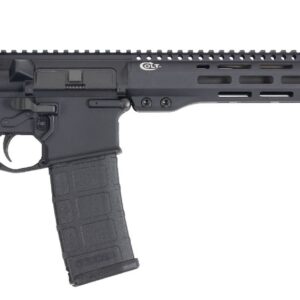 Colt M5 Carbine Sentry semi-automatic AR rifle with black finish and folding sights