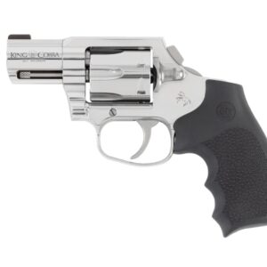 Colt King Cobra Carry .357 Magnum revolver with stainless finish and rubber grip