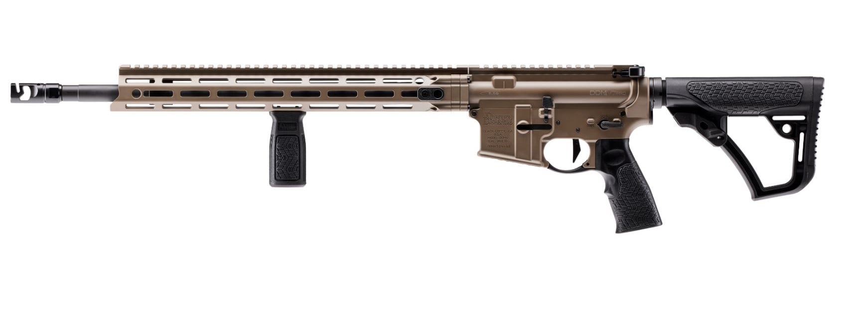 DANIEL DEFENSE DDM4 V7 PRO 5.56MM FDE 18" NM# - Centurion Armament Co DANIEL DEFENSE DDM4 V7 PRO 5.56MM FDE 18" NM#