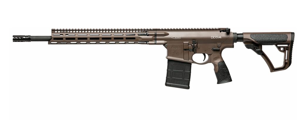Daniel Defense DD5 V4 6.5 Creedmoor rifle with 18 inch barrel and M-LOK rail