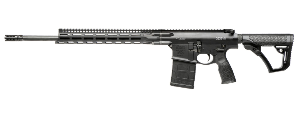 Daniel Defense DD5 V5 6.5 Creedmoor rifle with 20-inch barrel and M-LOK handguard