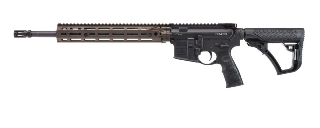 Daniel Defense DD4 RIII 16 inch 5.56 NATO rifle