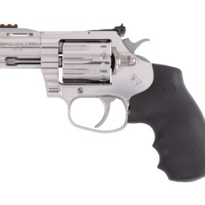 Colt King Cobra .22 LR revolver with 2 inch stainless barrel and black rubber grip