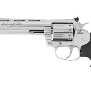 Colt King Cobra Target .22 LR revolver with 6 inch stainless barrel and black grips