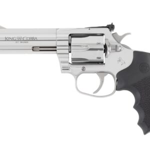 Colt King Cobra Target revolver with stainless finish and rubber grips