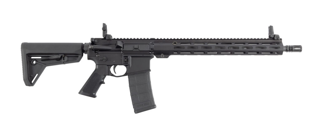 Colt Enhanced Patrol Rifle Gen II sporting rifle with M-LOK handguard and folding sights