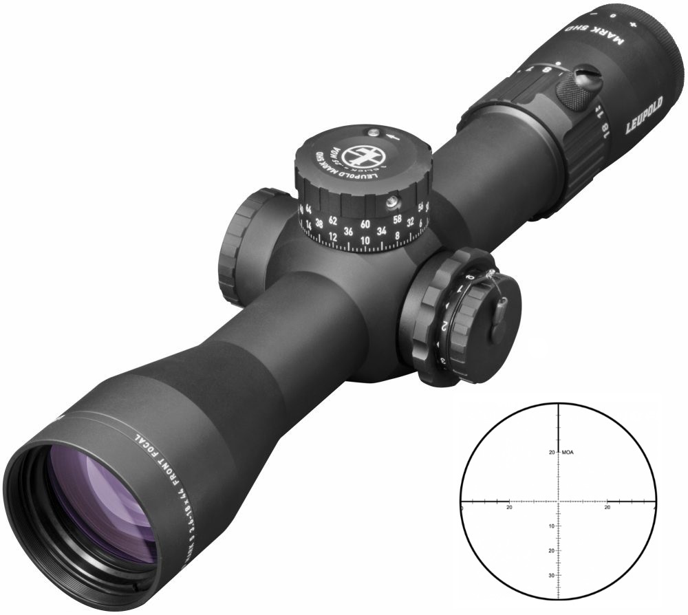 Leupold Mark 5HD 3.6-18X PR1-MIL black accessory-scopes