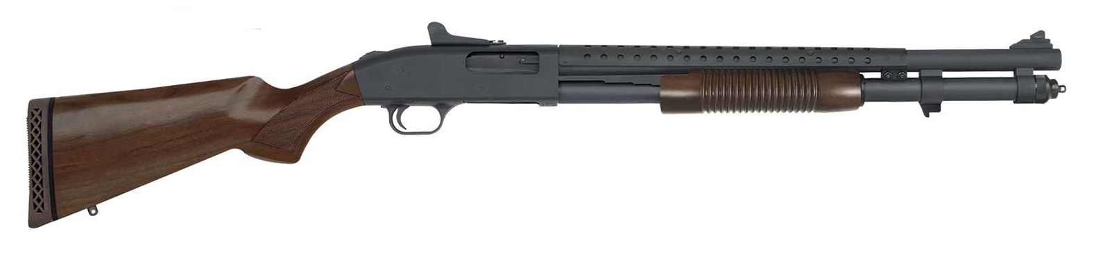 Mossberg 590A1 Retrograde 12 Gauge 20 Inch Shotgun - Centurion Armament Co Mossberg 590A1 Retrograde 12 gauge pump shotgun with 20 inch barrel