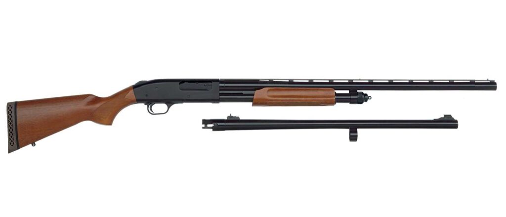 Mossberg 12 Gauge 24"/28" barrel blued shotgun