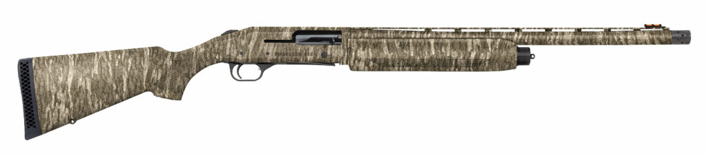 Mossberg 935 12 gauge semi-automatic shotgun with 22 inch barrel and Mossy Oak Bottomland finish