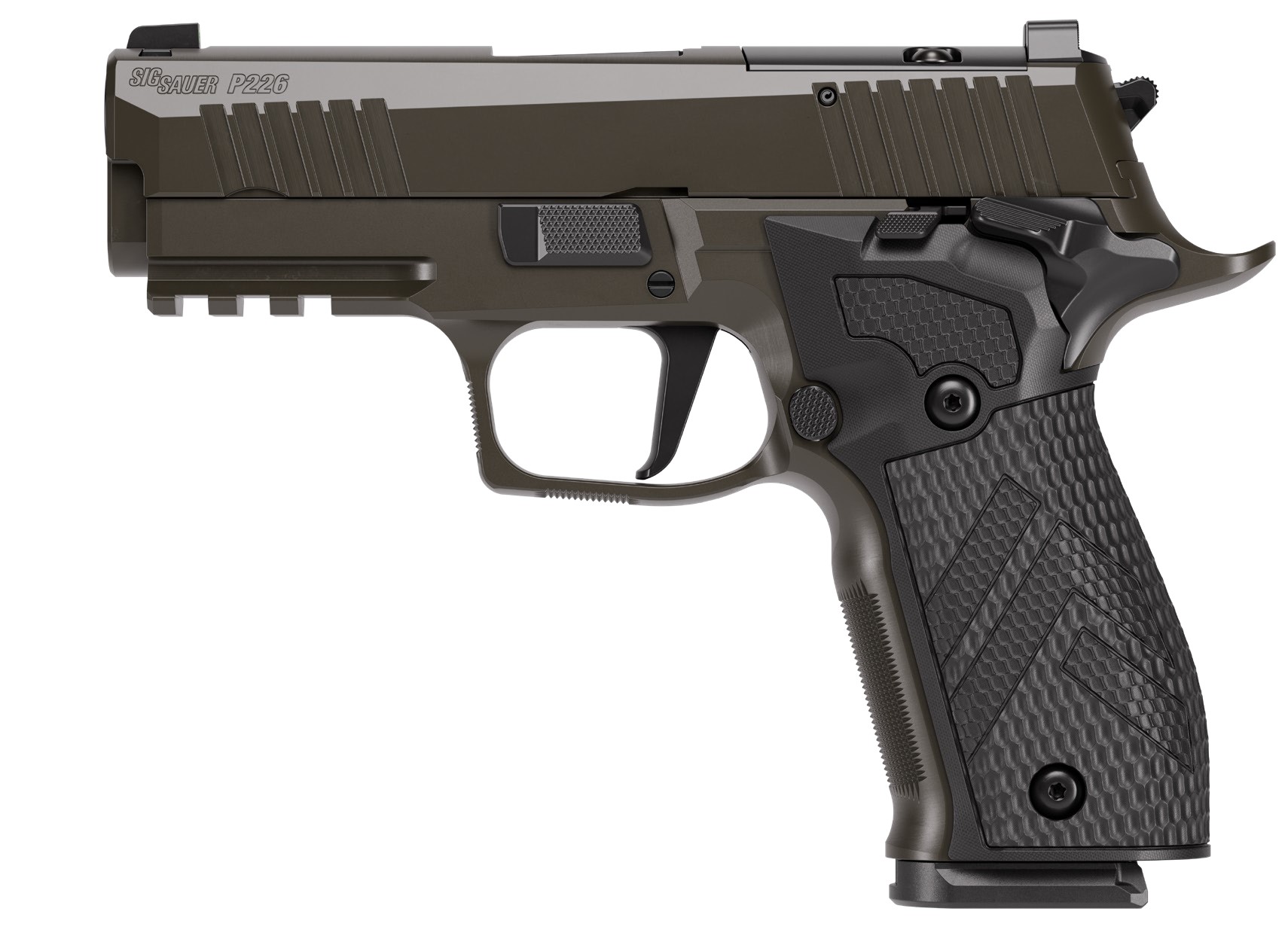 SIG SAUER P226X LEG SAO 3.8" 9MM 18+1 OR - Centurion Armament Co SIG SAUER P226X LEG SAO 3.8" 9MM 18+1 OR
