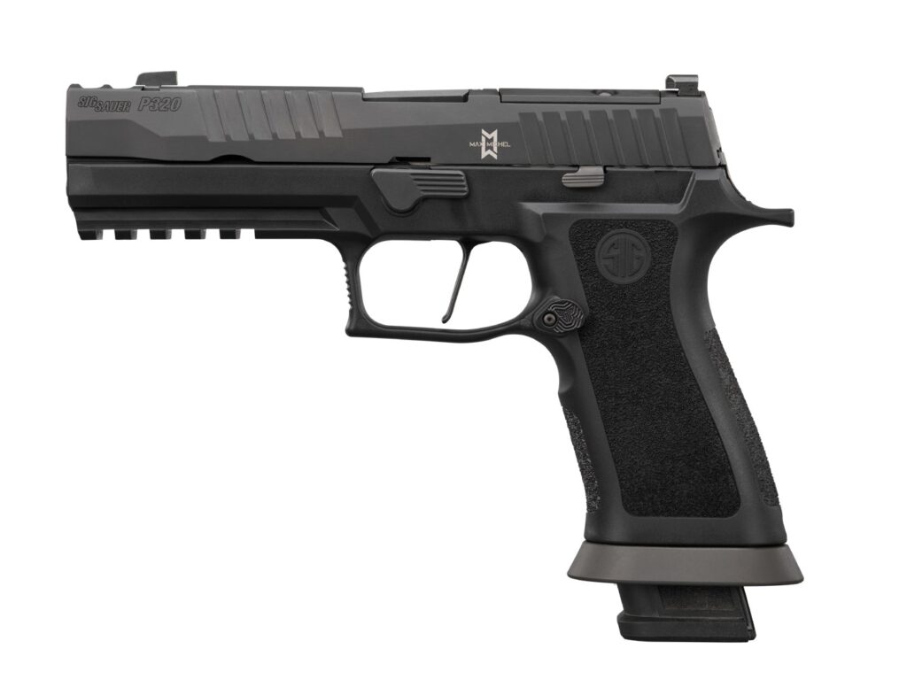 SIG Sauer P320 M.O.D. X full-size 9mm handgun with black finish