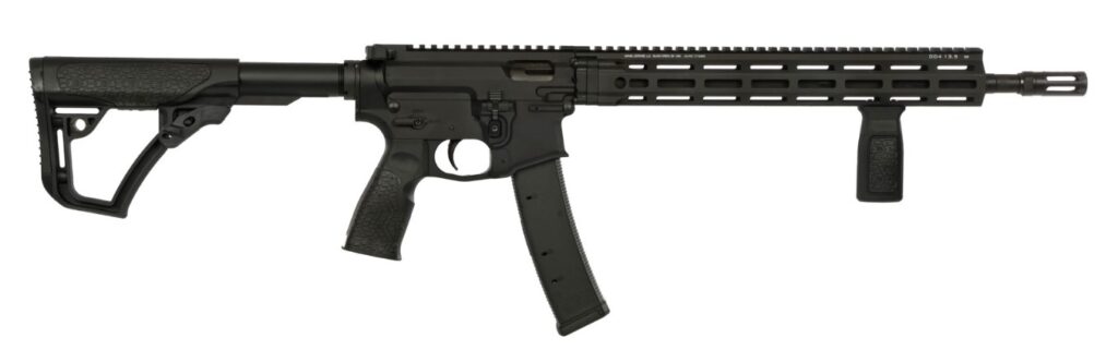 Daniel Defense DDPCC 916 9mm carbine with 16-inch barrel and black M-LOK handguard
