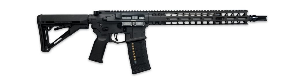Radian Weapons Model 1 rifle with 14.5-inch barrel and black finish