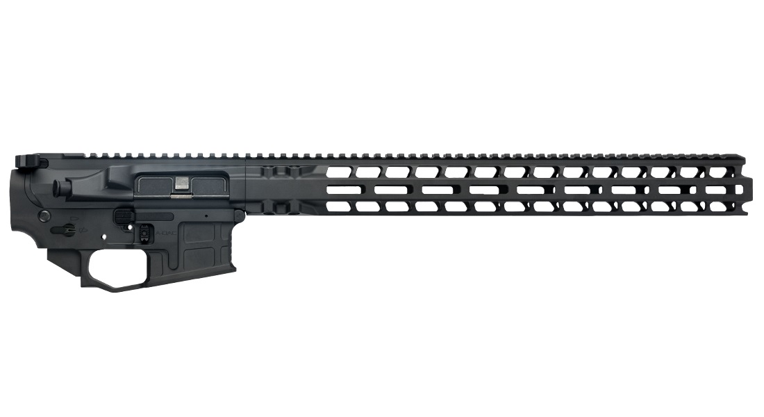 Radian Weapons Builder Kit Receiver Set, 17-Inch Handguard - Centurion Armament Co Radian Weapons builder kit with billet receiver set and 17-inch black M-LOK handguard