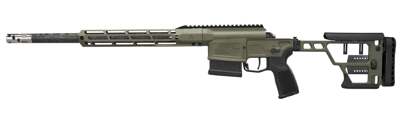 Sig Sauer CROSS Sawtooth Bolt Action Rifle - Centurion Armament Co Sig Sauer CROSS Sawtooth bolt-action rifle with folding stock and Moss Green finish