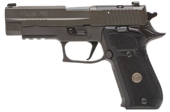 Sig Sauer P220 Legion .45 ACP handgun with 4.4-inch barrel and gray finish
