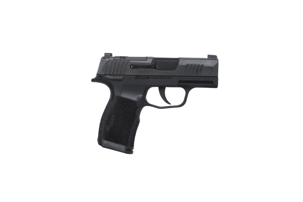 Sig Sauer P365X 9mm Luger handgun with optic-ready serrated slide