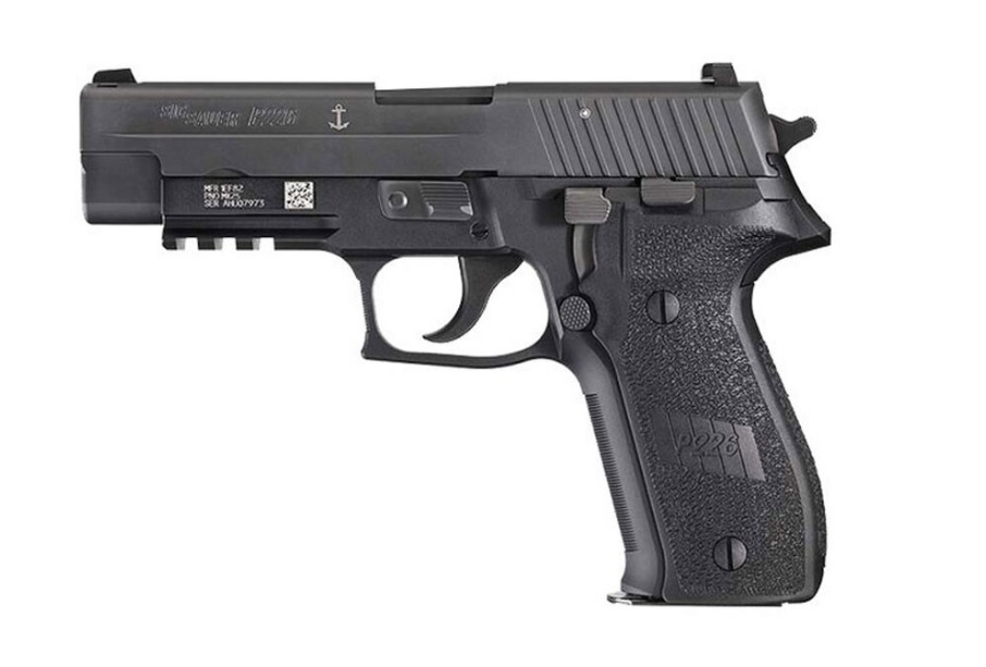 SIG SAUER P226 MK25 9mm pistol with black finish and 4.4-inch barrel