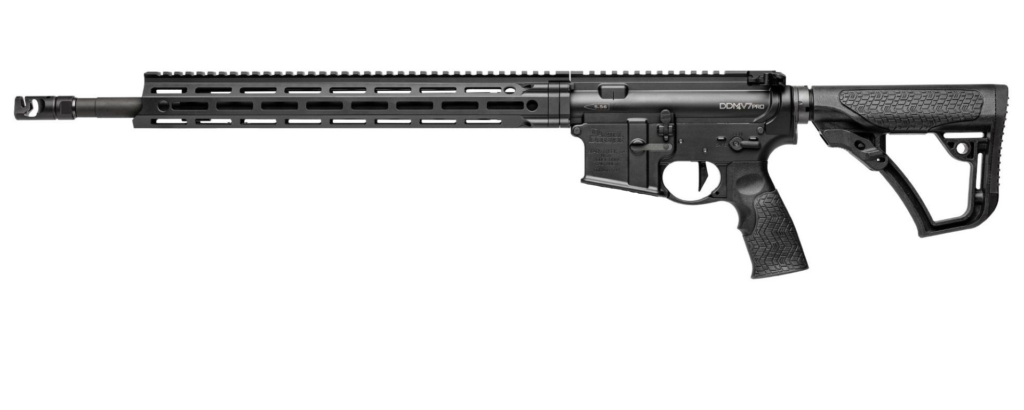 Daniel Defense DDM4 V7 PRO .223 Rem 5.56 NATO rifle with 18-inch threaded barrel