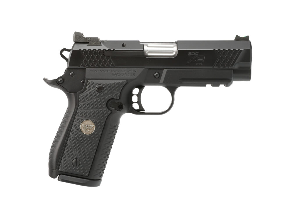 Wilson Combat EDC X9 2.0 9mm handgun with 4-inch barrel and light rail