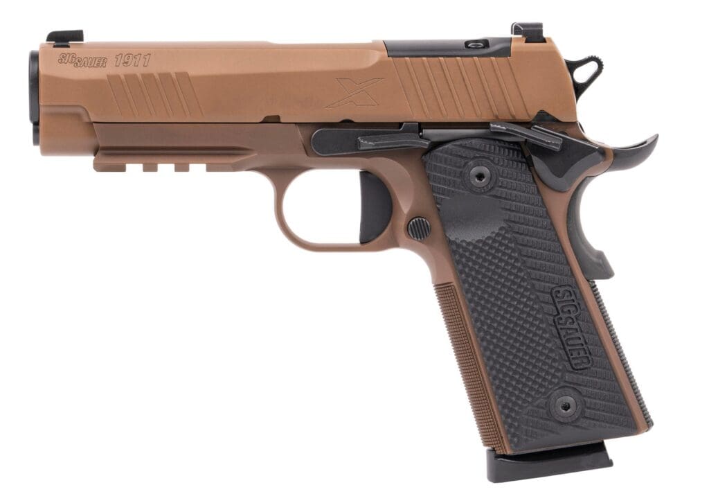 Sig Sauer 1911 .45 ACP 4.25" barrel tan