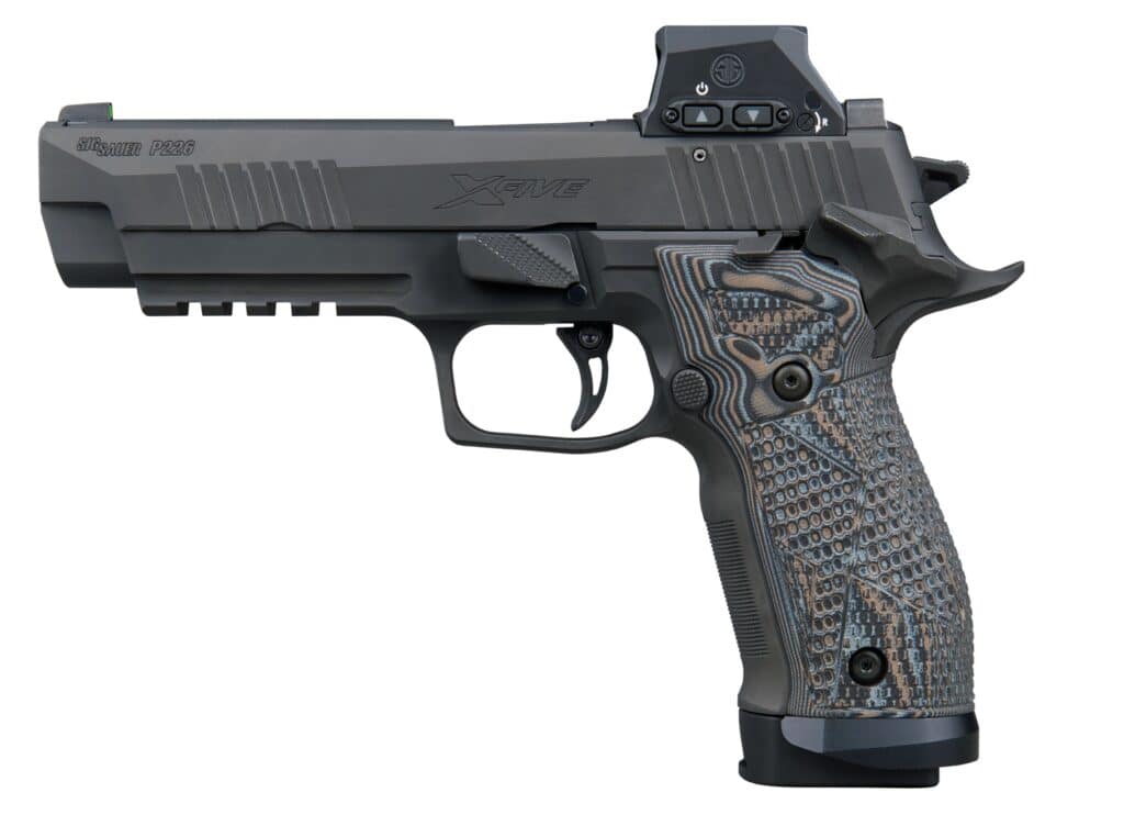 Sig Sauer P226 9mm 5" barrel black single action only