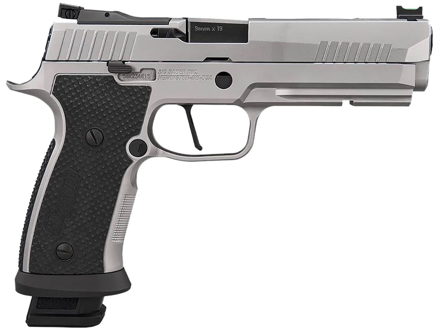 SIG SAUER P320 SXG 9MM 5" OR 10+1 - Centurion Armament Co Sig Sauer 9mm 5" barrel stainless