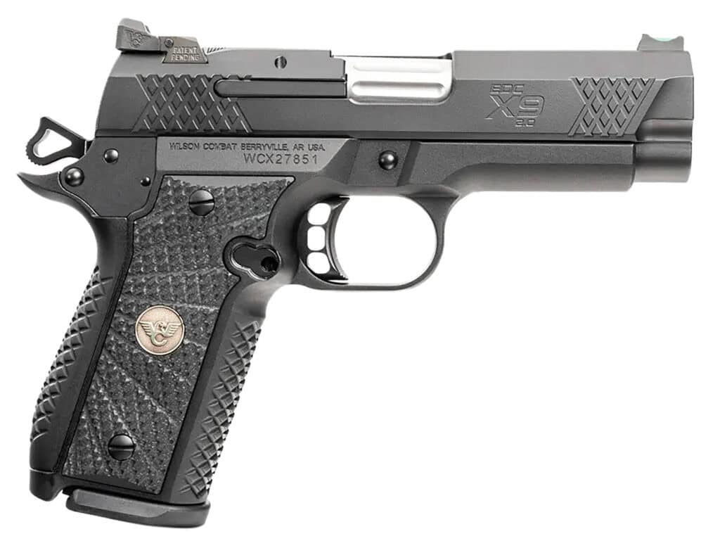 Wilson Combat 9mm 4" barrel semi-auto pistol