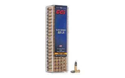 CCI Ammunition Subsonic .22 LR hollow point