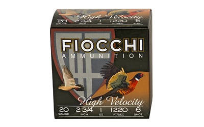 Fiocchi High Velocity 20 Gauge lead