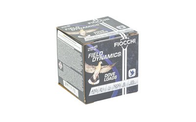 FIOCCHI D&Q 410 BORE 2.5" #8 25/250 - Centurion Armament Co Fiocchi Dove & Quail .410 Bore lead, view 2