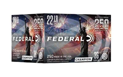 Federal Ammunition Champion .22LR copper