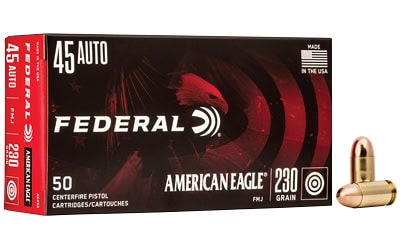 Federal Ammunition American Eagle .45 ACP full metal jacket