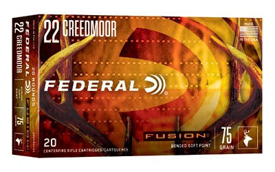 Federal Ammunition Fusion .22 Creedmoor solid base