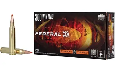 Federal Ammunition Fusion .300 Winchester Magnum polymer tip