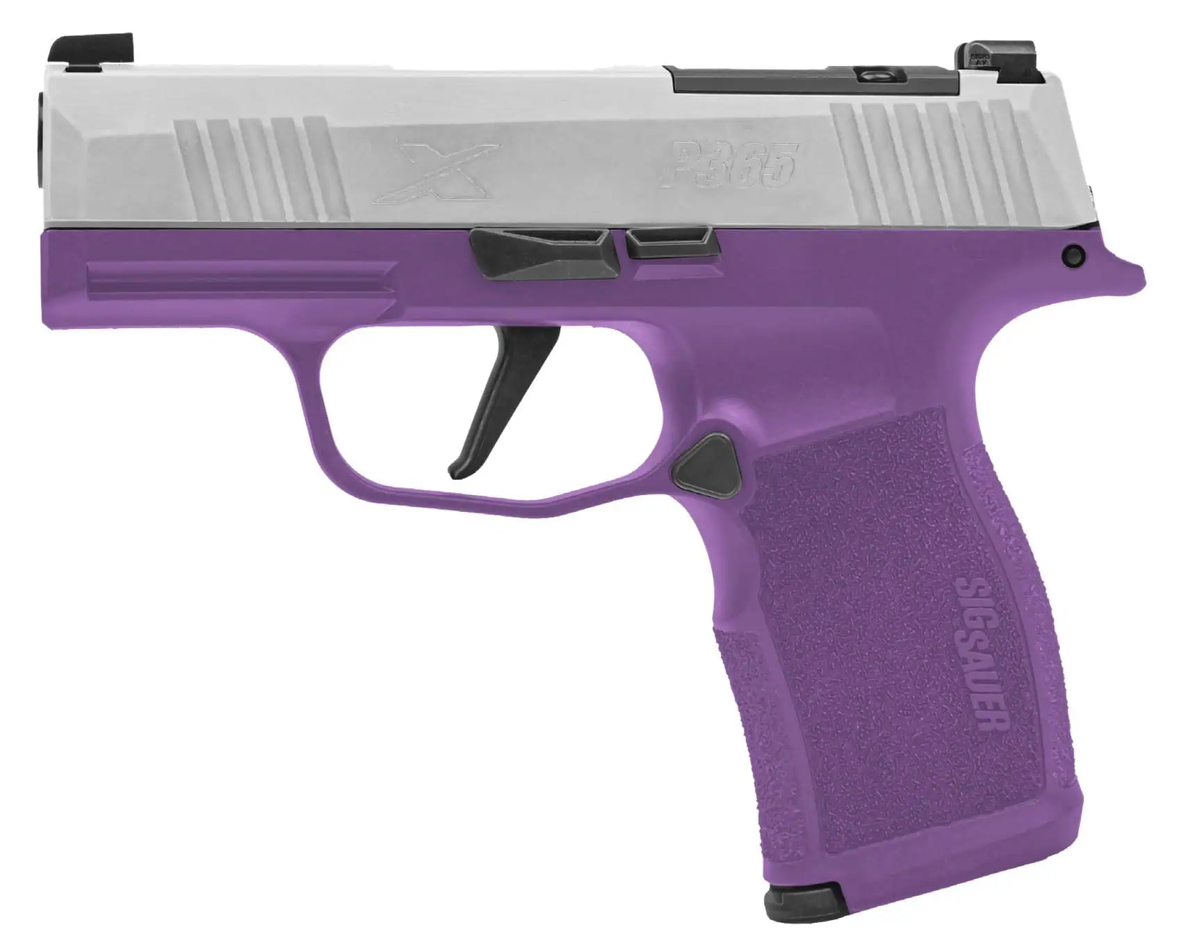 SIG SAUER P365X 9MM NITRON 3.1" 12+1 PUR - Centurion Armament Co Sig Sauer P365X 9mm 3.1" barrel purple striker fired