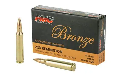 PMC Bronze .223 REM/5.56 NATO full metal jacket